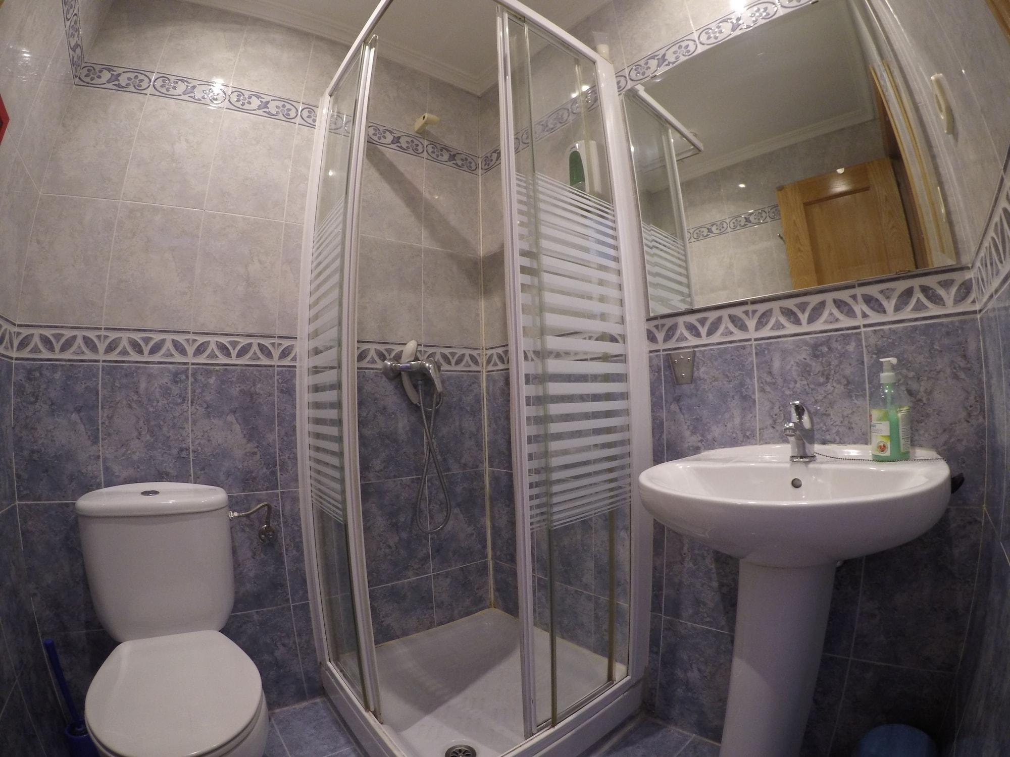 Rc Miguel Angel Hostel Madrid Exterior photo A shower cubicle